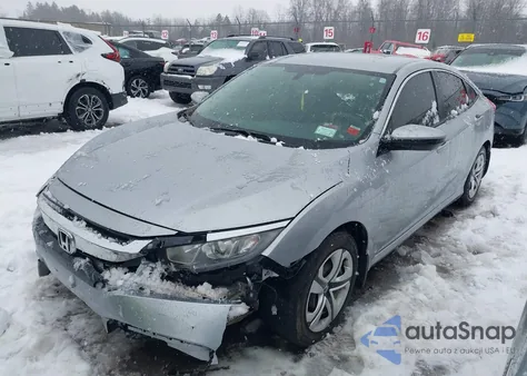 2018 Honda Civic Lx из США, поврежденный, VIN 19XFC2F58JE204666